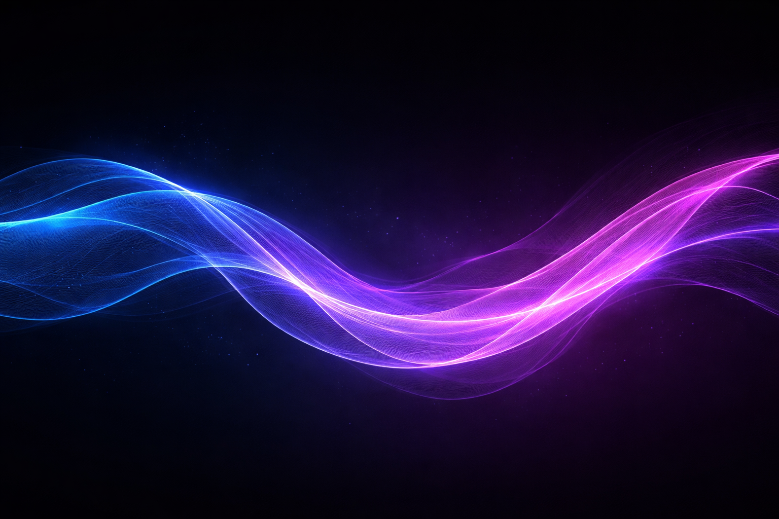 Soyut dijital dalga neon illüstrasyonu